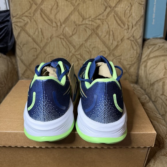 Asics Gel Cumulus 26 Limited Edition Size 9.5 Wide Blue Expanse Illuminate Green - Picture 5 of 8